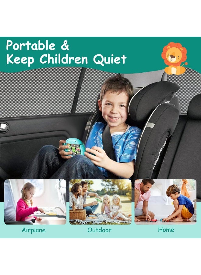 Rotating Puzzle For Kids 3 4 5 6 7 8 Year Old, 4 Puzzles In 1, Toddlers Travel, Car, Airplane, Road Trip Activities, Fine Motor Skills, Fidget, Gift For Boys  Girls Ages 3+ - Image 4